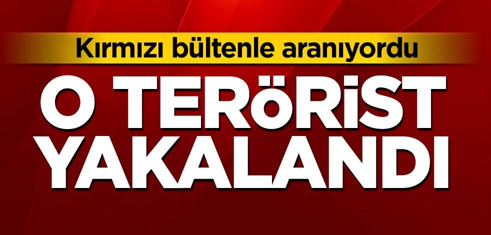 Kırmızı Bültenle aranan terörist Muğla'da yakalandı