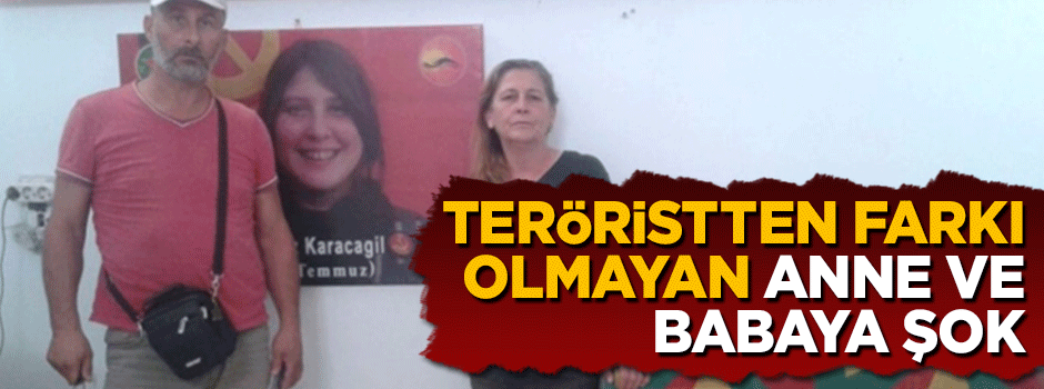 Kırmızı fularlı teröristin anne ve babası gözaltına alındı