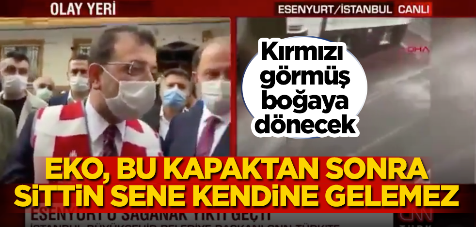 Kırmızı görmüş boğaya dönecek! İmamoğlu, bu kapaktan sonra sittin sene kendine gelemez