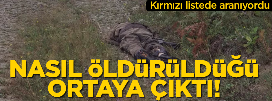 Kırmızı listedeki teröristin nasıl öldürüldüğü ortaya çıktı!