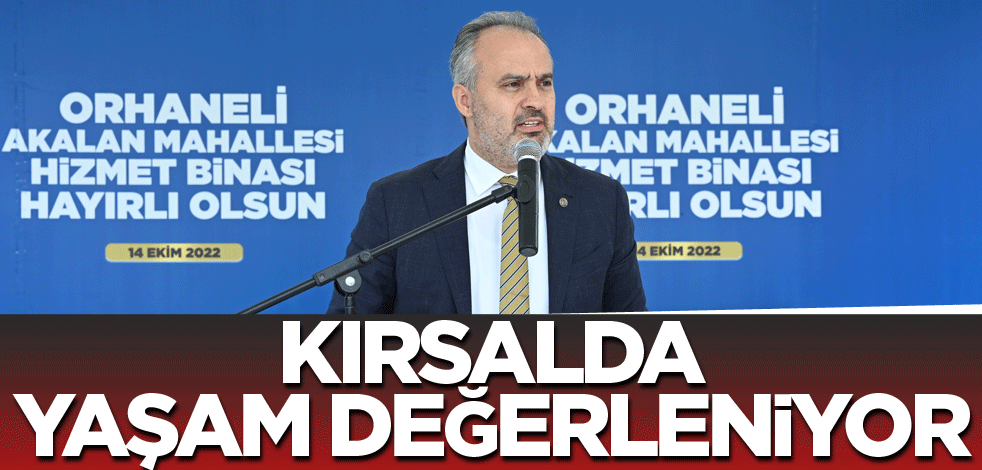 Kırsalda yaşam değerleniyor