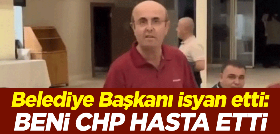 Kırşehir Belediye Başkanı Selehattin Ekicioğlu böyle isyan etti: Beni CHP hasta etti