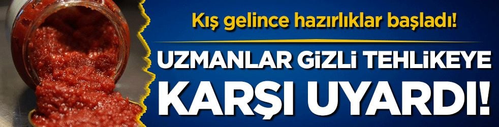 Kış gelince hazırlıklar başladı: Gizli tehlikeye karşı uyardılar!