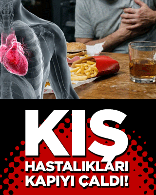 Kış hastalıkları kapıyı çaldı!