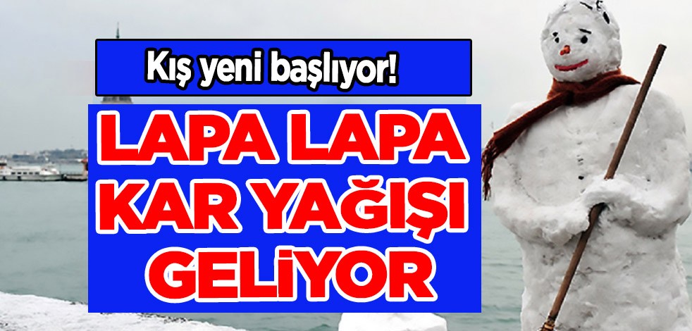 Kış yeni başlıyor! Uzmanı açıkladı: Türkiye'ye, İstanbul'a o tarihte beklenen yağmur, kar yağışı lapa lapa geliyor!