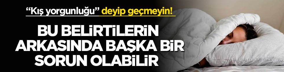 "Kış yorgunluğu" deyip geçmeyin! Bu belirtilerin arkasında başka bir sorun olabilir 