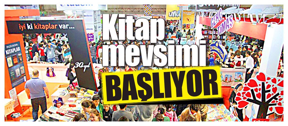 Kitap mevsimi başlıyor