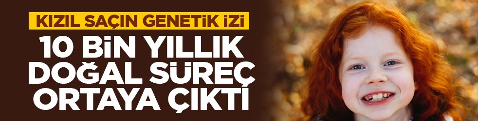 Kızıl saçın genetik izi: 10 bin yıllık doğal süreç ortaya çıktı