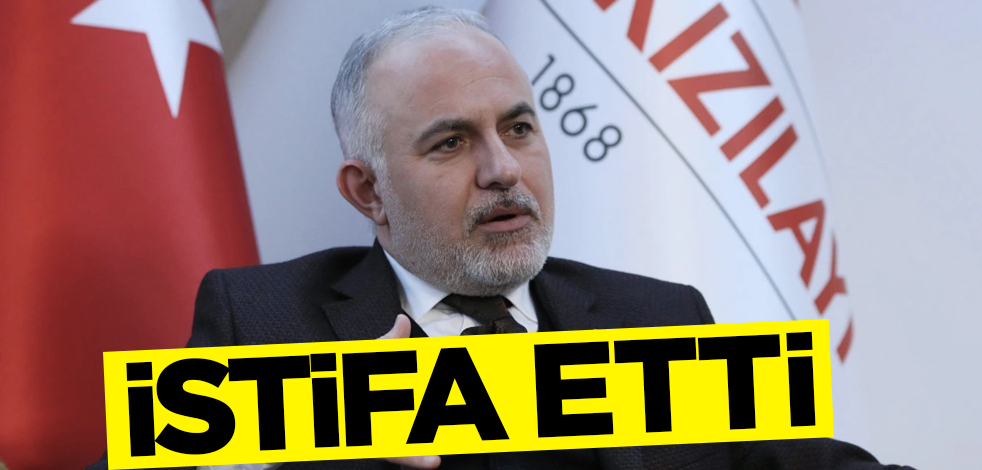 Kızılay Başkanı Kerem Kınık istifa etti