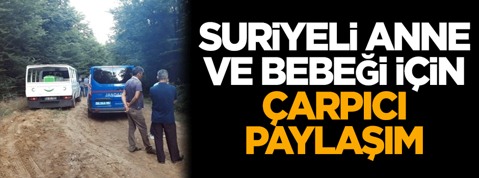 Kızılay Başkanı'ndan Suriyeli anne ve bebeği için çarpıcı paylaşım