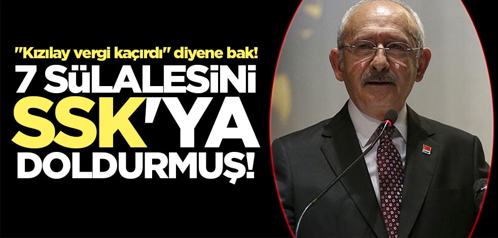 "Kızılay vergi kaçırdı" diyene bak!