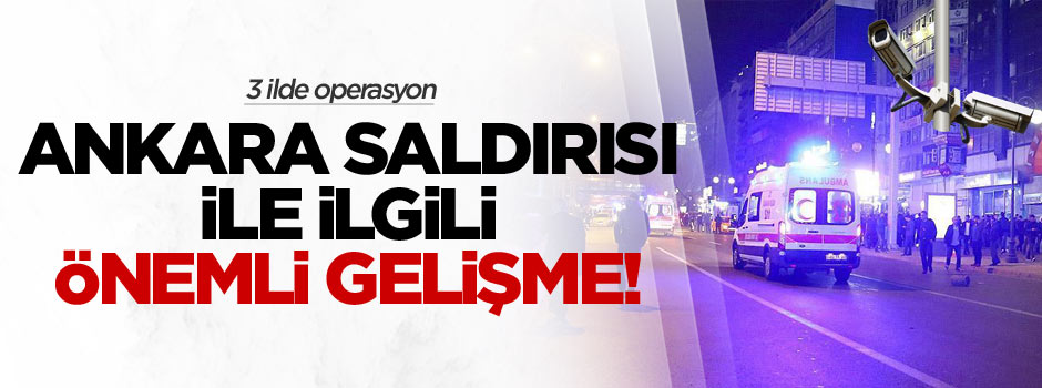 Kızılay'daki terör saldırısıyla ilgili 4 kişi gözaltına alındı