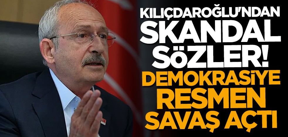 KK'dan demokrasiyi ayaklar altına alan sözler: Seçim bir kişiyi Cumhurbaşkanı yapmaz