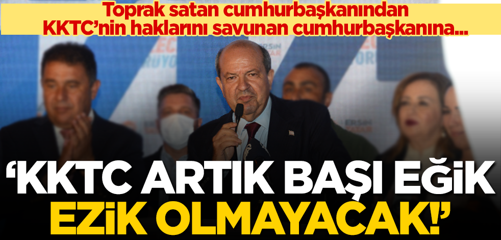 KKTC Cumhurbaşkanı Ersin Tatar: Kıbrıs Türklerini ezdirmeyeceğiz