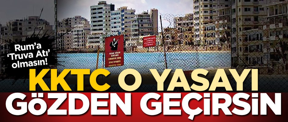 KKTC, o yasayı gözden geçirsin