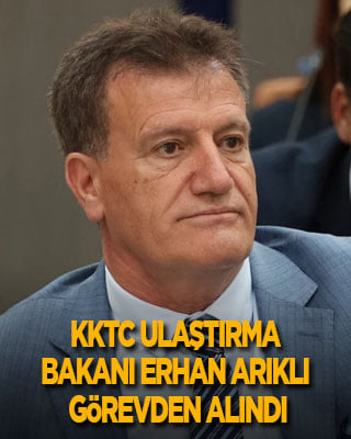 KKTC Ulaştırma Bakanı görevden alındı