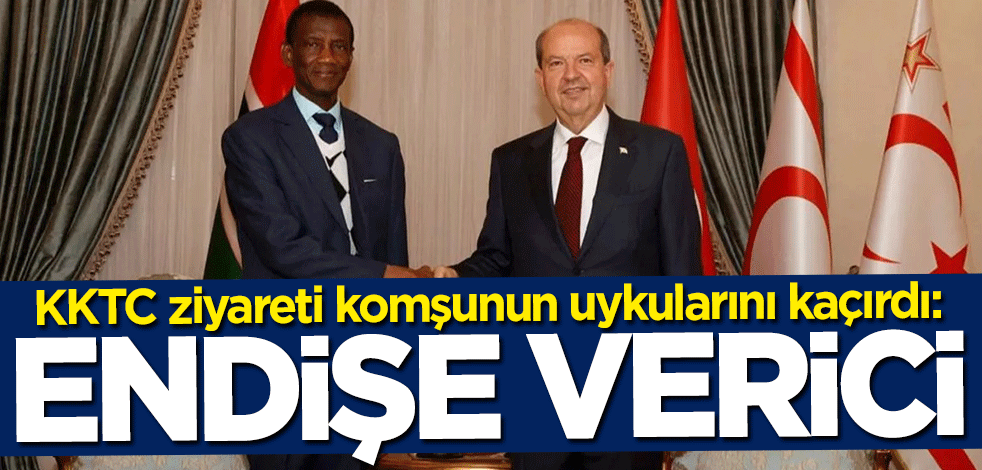 KKTC ziyareti Yunanistan'ı fena sarstı: Endişe verici
