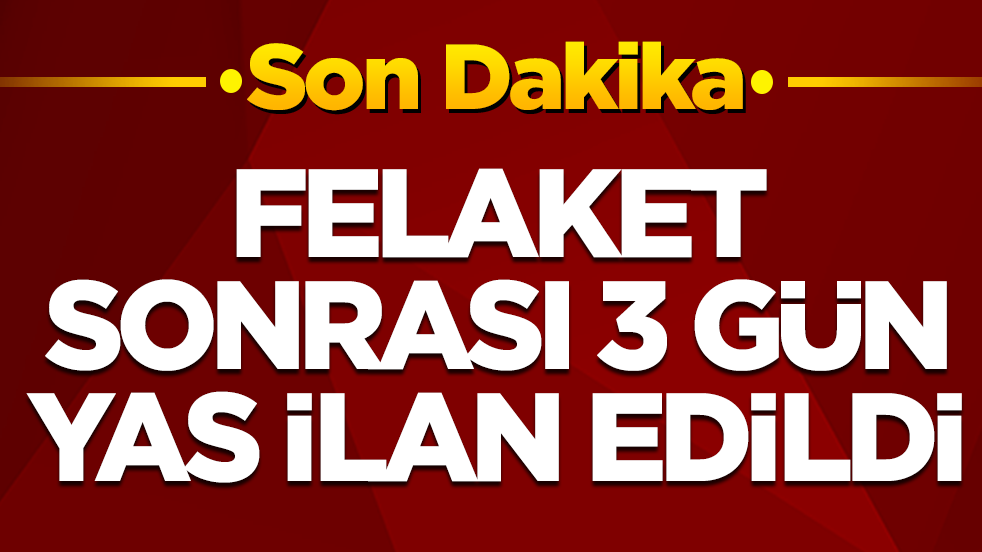 KKTC'de 3 gün yas ilan edildi