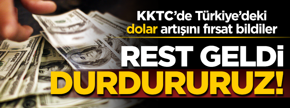 KKTC'de fiyatları dolara çevirdiler, tepki yağdı