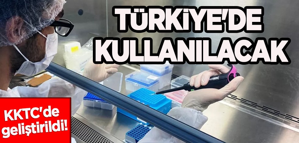 KKTC'de geliştirilen PCR Tanı ve Varyant Analiz Kiti Türkiye'de kullanılacak