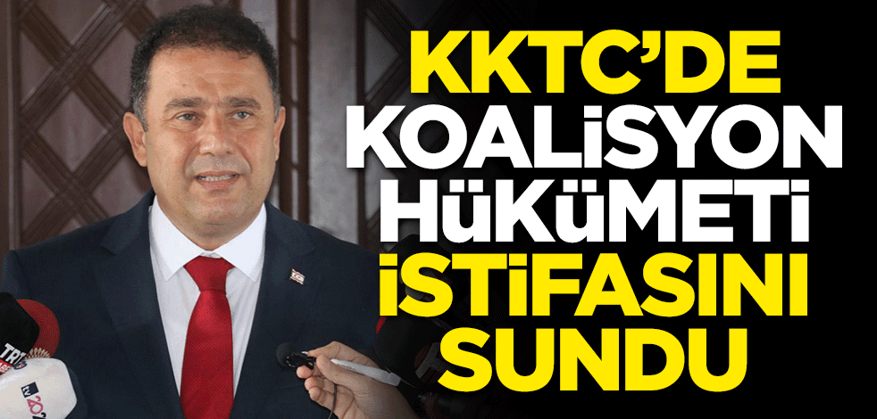 KKTC'de koalisyon hükümeti istifasını sundu