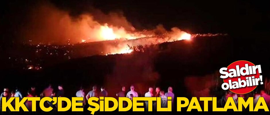 KKTC'de patlama! Saldırı şüphesi var