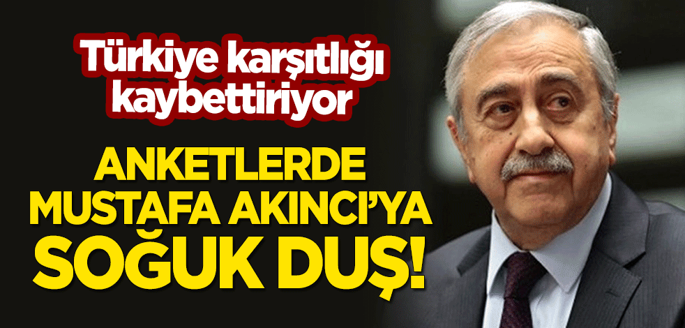 KKTC'deki anketlerde Mustafa Akıncı'ya soğuk duş: Türkiye karşıtlığı kaybettiriyor