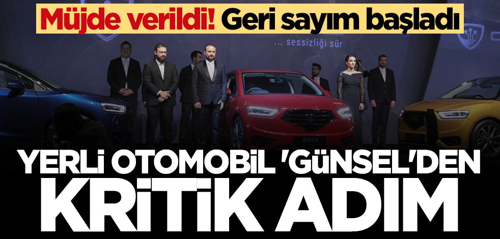 KKTC'nin yerli otomobili Günsel'den kritik adım! Seri üretim için geri sayım başladı
