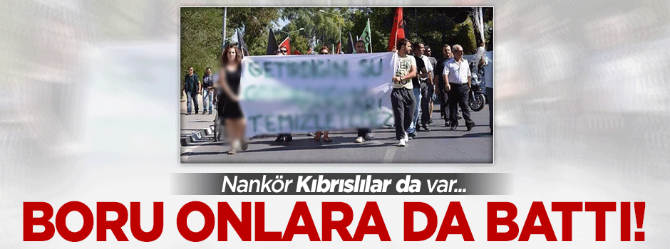 KKTC'ye içme suyu projesi onlara da battı!