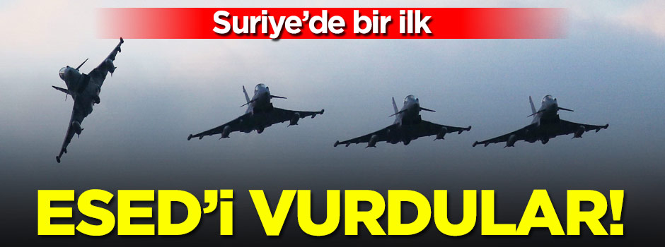 Koalisyon güçleri, Esed'in askerini vurdu!