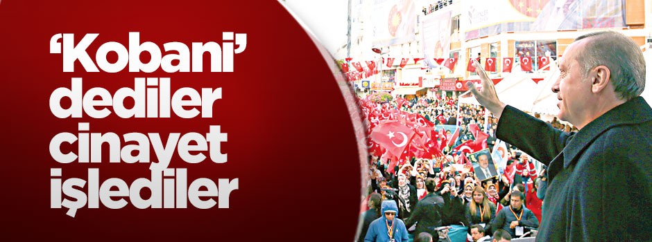 ‘Kobani’ dediler cinayet işlediler