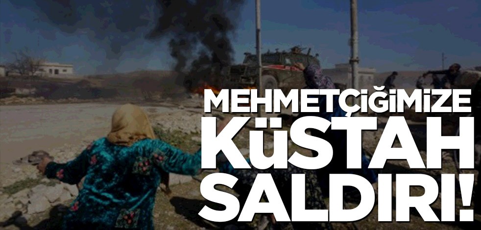 Kobani'de Türk askerine küstah saldırı