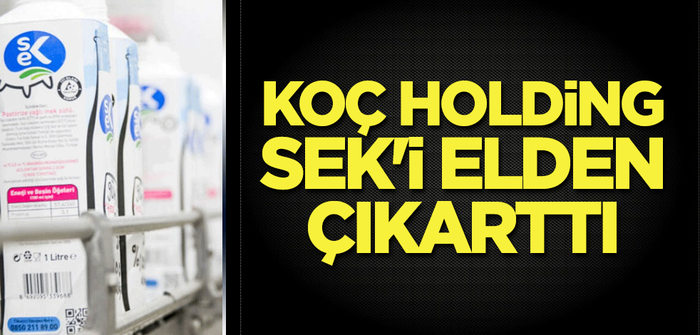 Koç SEK'i elden çıkarttı
