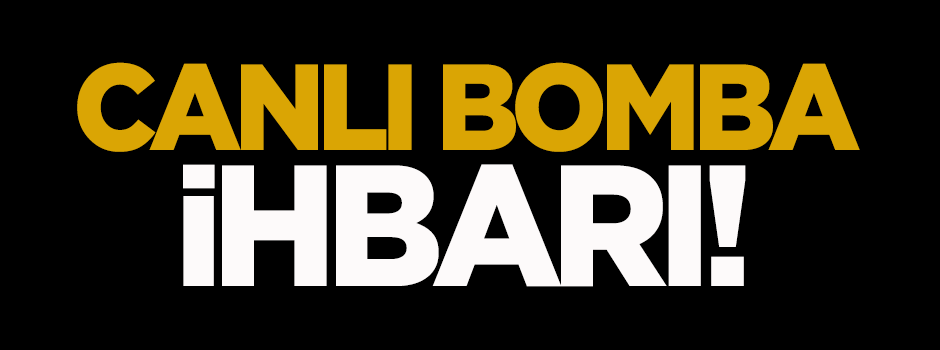 Kocaeli'de canlı bomba ihbarı