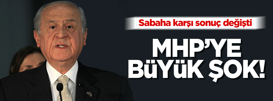 Kocaeli'de MHP'ye büyük şok