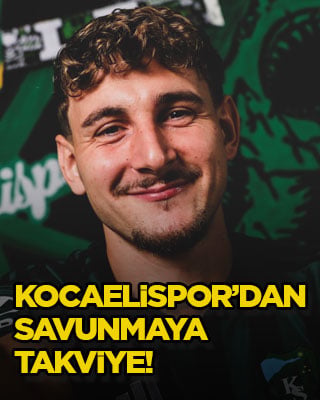 Kocaelispor’dan savunmaya takviye!