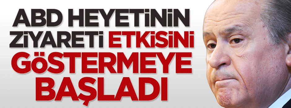 Mehmet Koçak: ABD heyetinin ziyareti etkisini göstermeye başladı