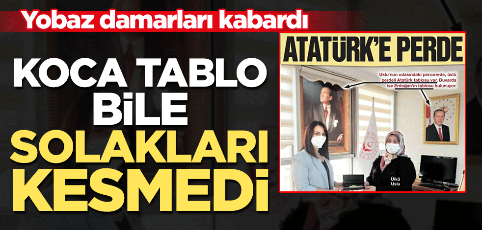 Kocaman tablo bile 'Mustafa Kemal' istismarcısı Sözcü'yü kesmedi!
