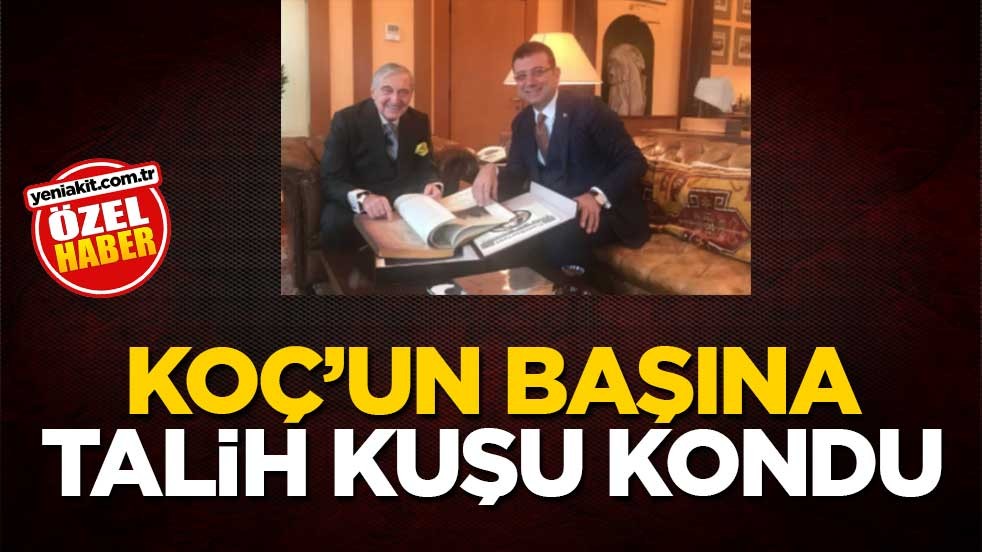 Koç’un başına talih kuşu kondu