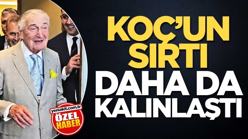 Koç'un sırtı daha da kalınlaştı