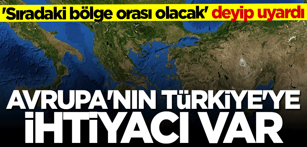 Koert Debeuf: Avrupa'nın Türkiye'ye ihtiyacı var