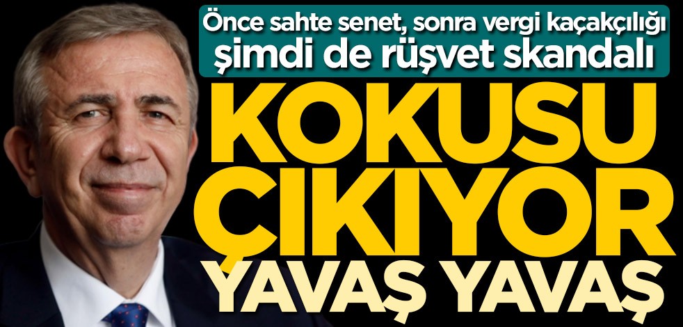 Kokusu çıkıyor yavaş yavaş!