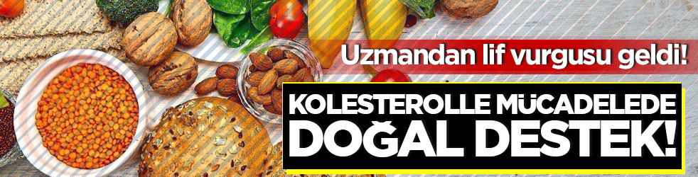 Kolesterolle mücadelede doğal destek! Uzmandan lif vurgusu geldi!