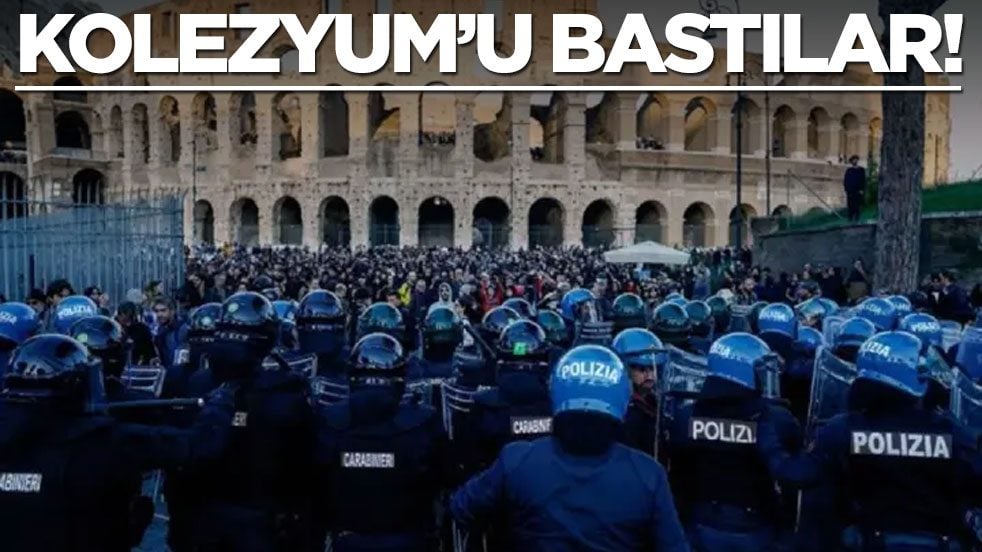 Kolezyum’u bastılar!