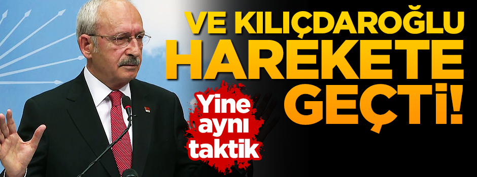 Koltuğu sallanan Kılıçdaroğlu'ndan yine aynı taktik! Dikkat dağıtma peşinde