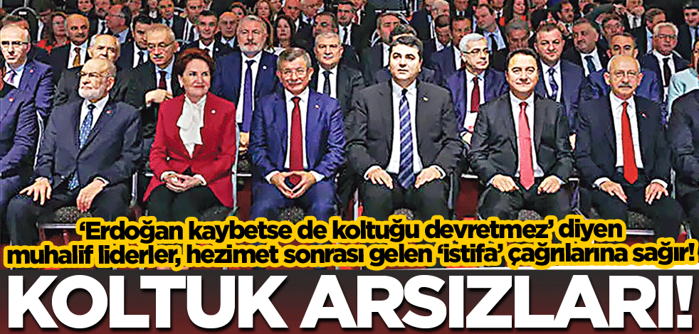 Koltuk arsızları!