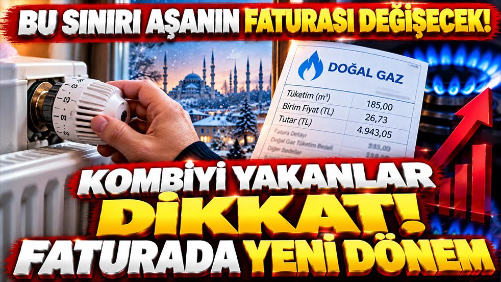 Kombiyi yakacaklar dikkat! Kasımda doğal gaz faturasını değiştirecek yeni dönem