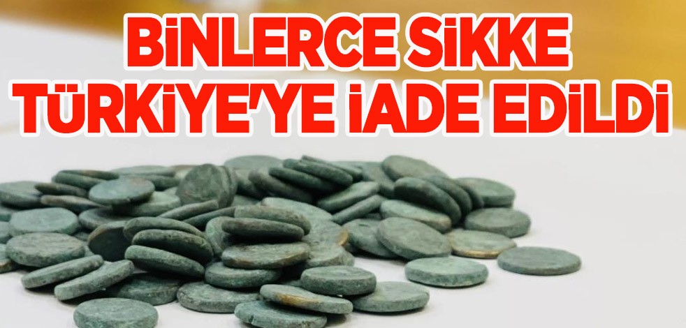 Komşu binlercesini Türkiye'ye iade etti! İmzalar atıldı! Kaçak kazılarla elde edilen 9 bin 940 sikke...