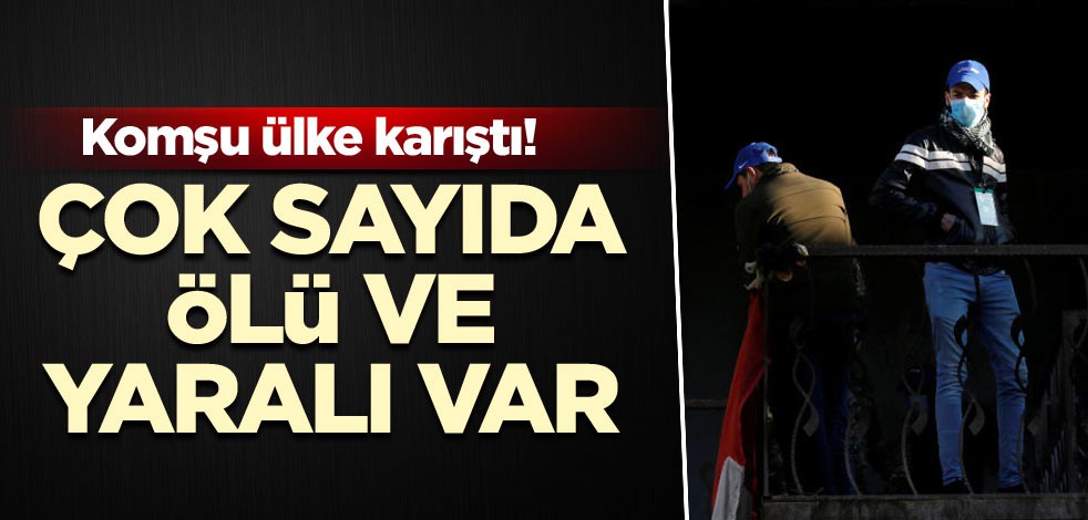 Komşu karıştı! Çok sayıda ölü ve yaralı var