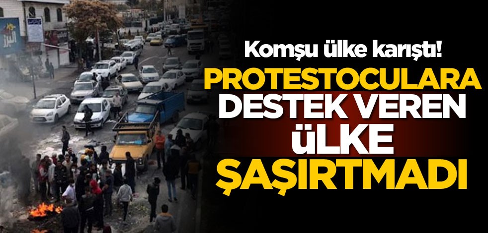 Komşu ülke karıştı! Protestoculara destek veren şaşırtmadı
